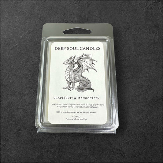 WAX MELT- GRAPEFRUIT & MANGOSTEEN