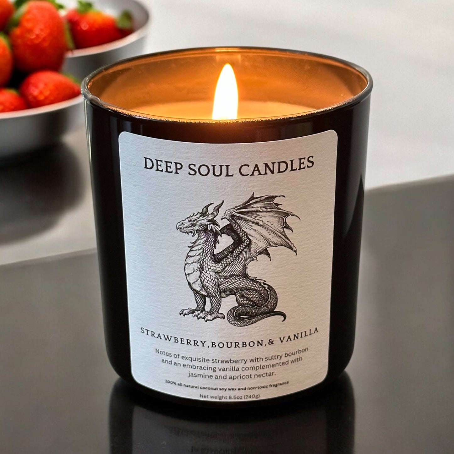 STRAWBERRY, BOURBON, VANILLA