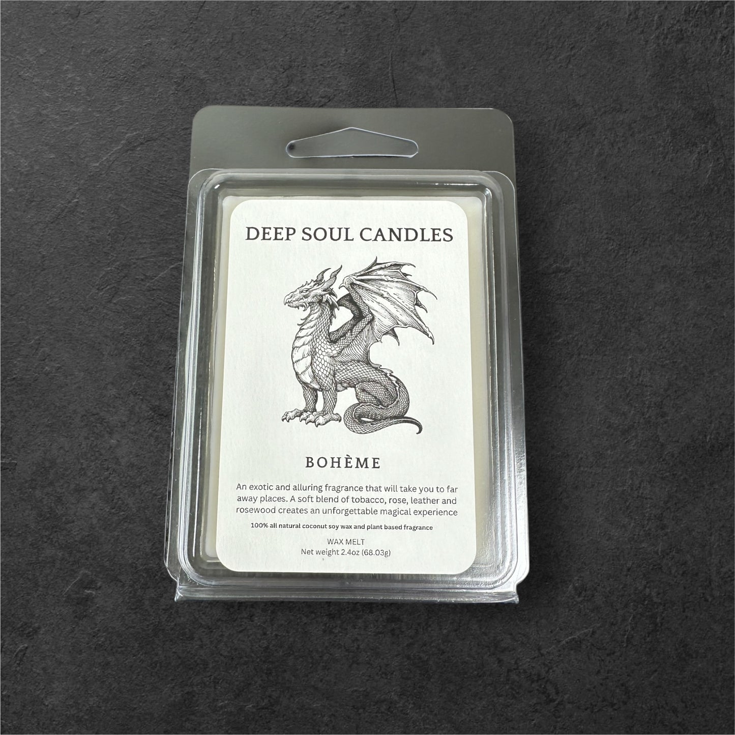 WAX MELT- BOHEME/LUXURY PLANT BASED