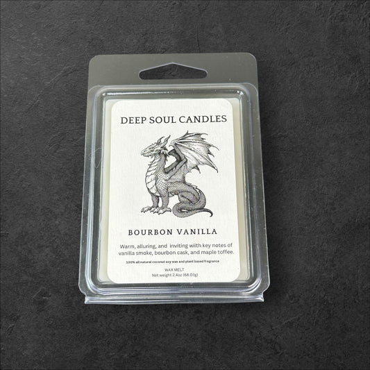 WAX MELT- BOURBON VANILLA/ LUXURY PLANT BASED