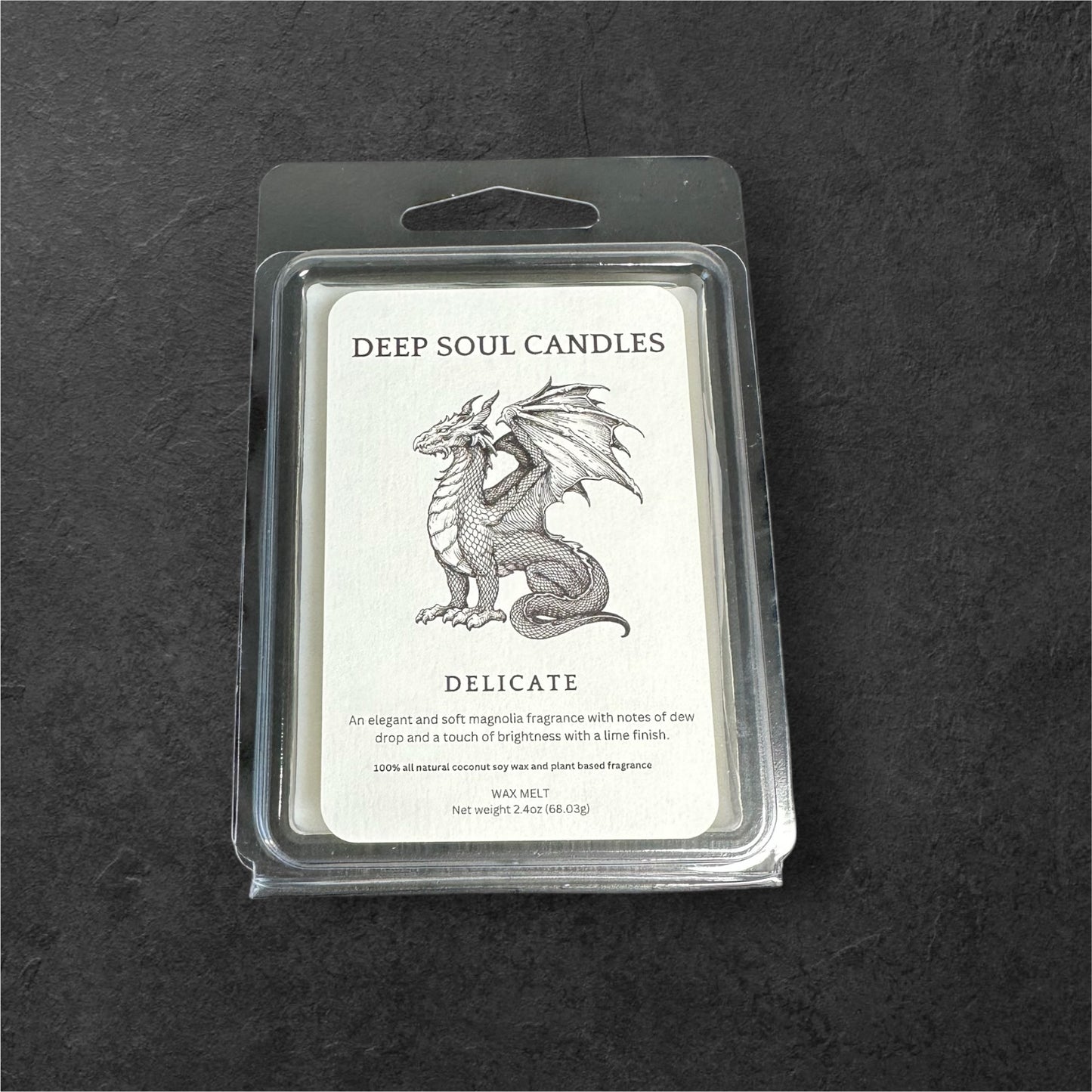 WAX MELT- DELICATE/LUXURY PLANT BASED